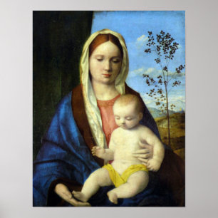 Madonna 3 by Bellini Poster