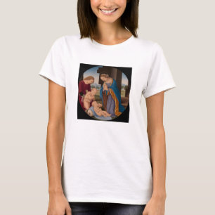 Madonna Adoring the Child with the Infant Saint T-Shirt