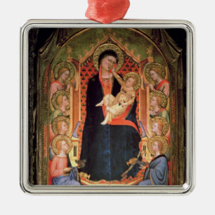Madonna and Child, 1347 Metal Tree Decoration