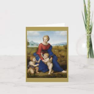MADONNA AND CHILD 1506, Raphael (1483–1520) Card