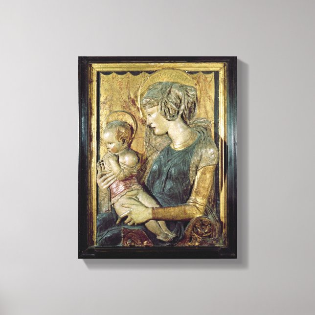 Madonna and Child 2 Canvas Print (Front)