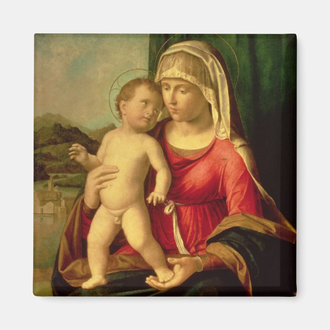 Madonna and Child 2 Magnet (Front)