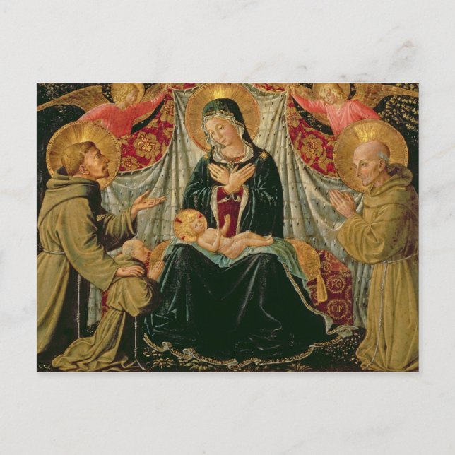 Madonna and Child 2 Postcard (Front)