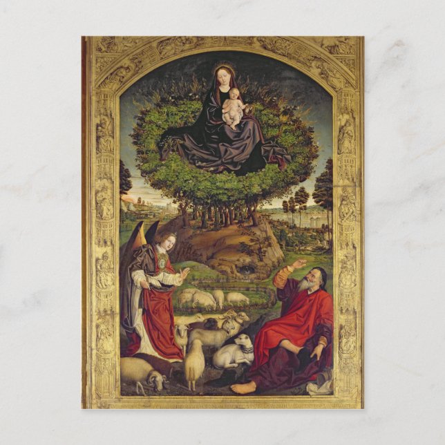 Madonna and Child 2 Postcard (Front)