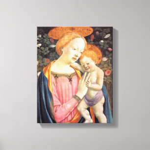 Madonna and Child 2 - Veneziano - c1432 Canvas Print