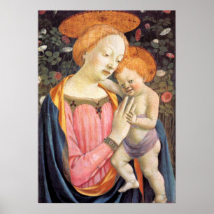Madonna and Child 2 - Veneziano - c1432 Poster