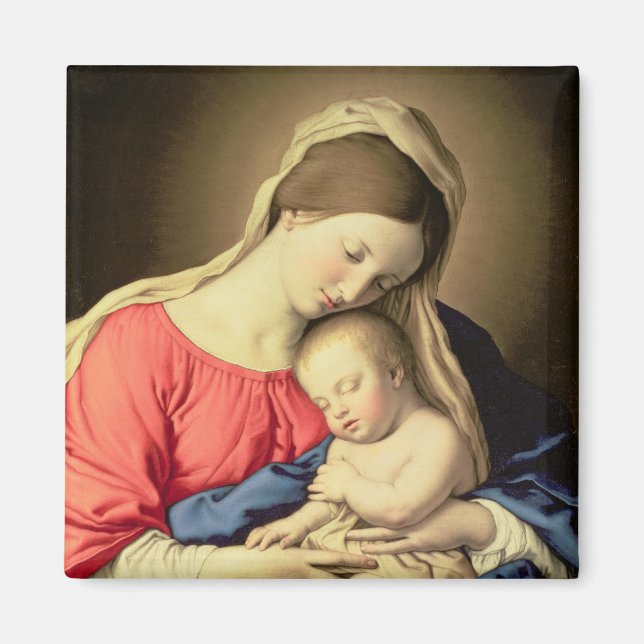 Madonna and Child 3 Magnet (Front)