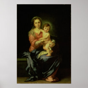Madonna and Child, after 1638 Poster