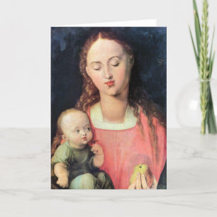 Madonna and Child - Albrecht Durer - c1526 Card