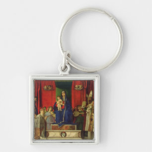 Madonna and Child (Barbarigo Altarpiece) 1488 Key Ring