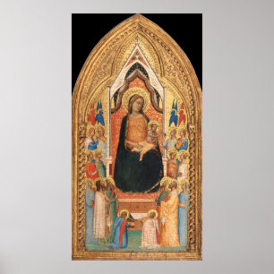 Madonna and Child - Bernardo Daddi Fine Art Poster