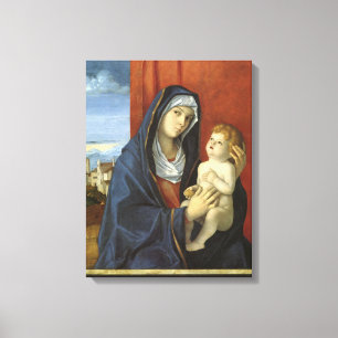 Madonna and Child by Giovanni Bellini Canvas Print