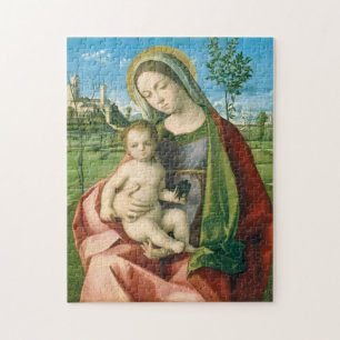 Madonna and Child by Giovanni Bellini Jigsaw Puzzle