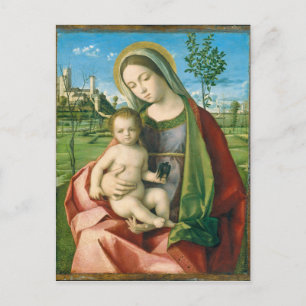 Madonna and Child by Giovanni Bellini Postcard
