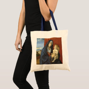 Madonna and Child by Giovanni Bellini Tote Bag