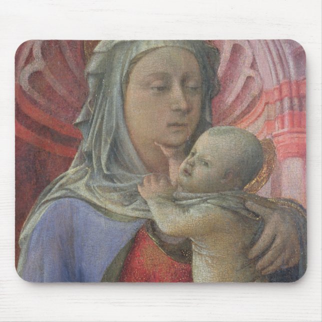 Madonna and Child, c.1430 (tempera on panel) Mouse Mat (Front)