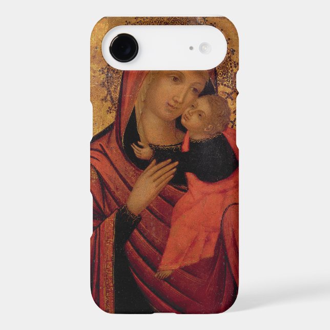 Madonna and Child, c.1650 (panel) Case-Mate iPhone Case (Back)