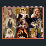 Madonna and Child Calendar<br><div class="desc">This is a beautiful Madonna and Child Calendar for 2020. It features a lovely depiction of the Blessed Virgin Mary and baby Jesus for every month of the year. Makes for a welcome Christmas gift.</div>