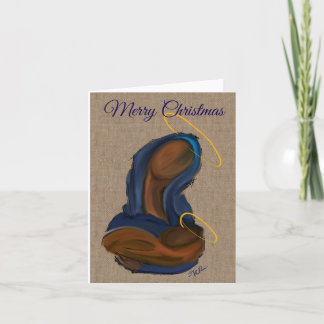 Madonna and child card