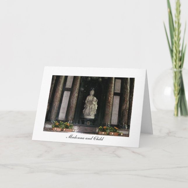 Madonna and Child Card (Front)