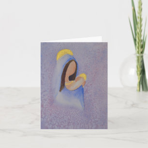 Madonna and Child Card
