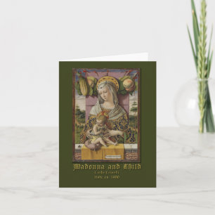 Madonna and Child Carlo Crivelli Greeting Card