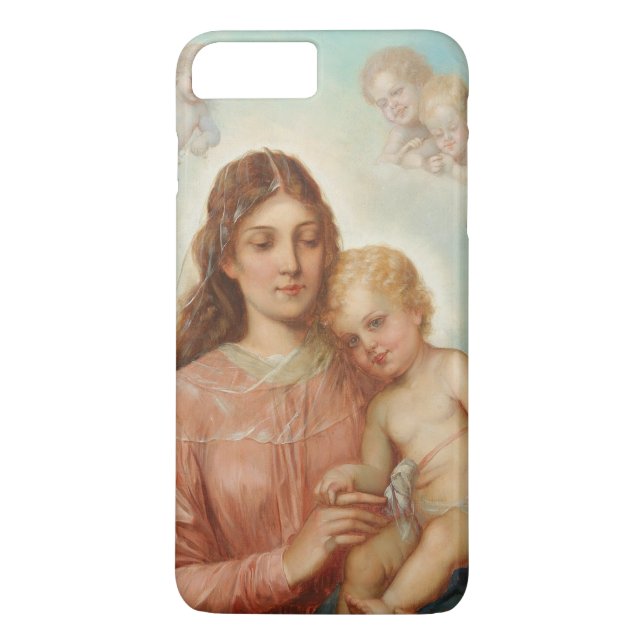 Madonna and Child Case-Mate iPhone Case (Back)