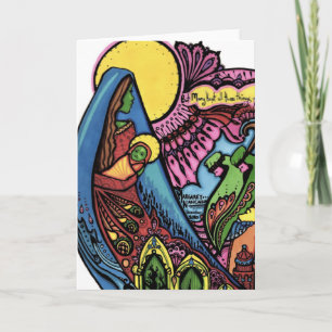 Madonna and Child Christmas Card