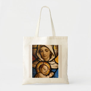 Madonna and Child Christmas Small Tote Bag