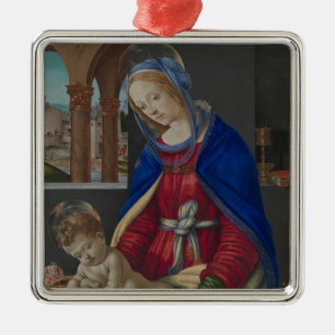 Madonna and Child, circa 1483-4 Metal Tree Decoration