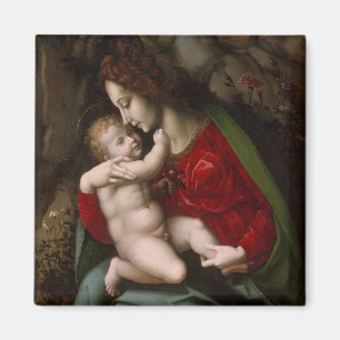 Madonna and Child, circa 1520 Magnet