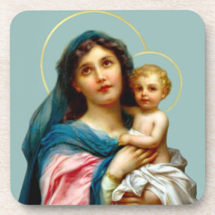 Madonna and Child Coaster
