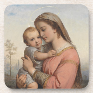 Madonna and Child Coaster