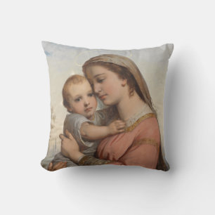 Madonna and Child Cushion