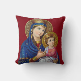 Madonna and Child Cushion