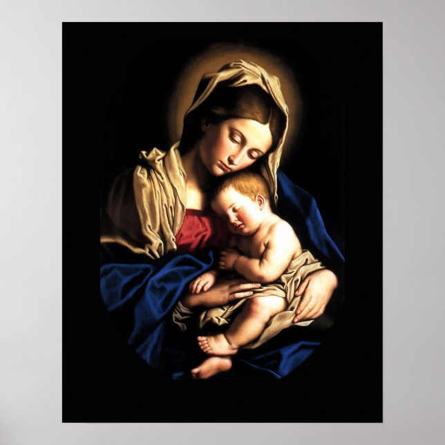 Madonna and Child Custom Poster (Front)