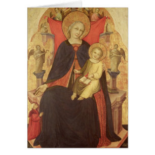 Madonna and Child Enthroned with Donor Vulciano