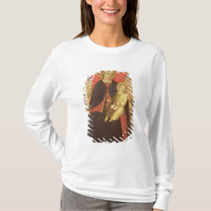 Madonna and Child Enthroned with Donor Vulciano T-Shirt