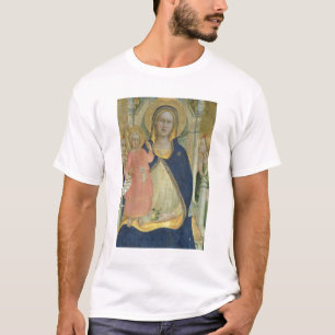 Madonna and Child enthroned with Saints, detail sh T-Shirt