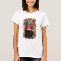 Madonna and child enthroned with six angels (panel