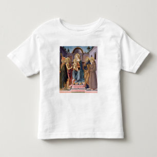 Madonna and Child Enthroned with SS Toddler T-Shirt