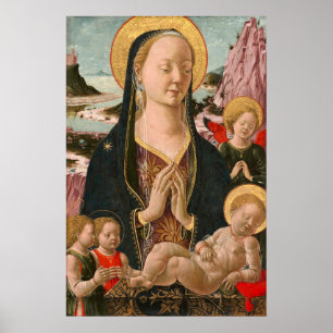Madonna and Child - Ferrarese Fine Art Poster