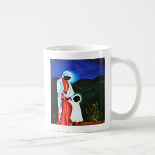 Madonna and child - First steps 2008 Coffee Mug
