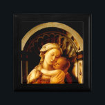 Madonna and Child Gift Box<br><div class="desc">This panel painting is made by Filippo Lippi (1406–1469) in the first half of 15th century. This is a faithful photographic reproduction of an original two-dimensional work of art. The work of art itself is in the public domain. Courtesey:Palazzo Medici-Riccardi.</div>