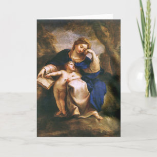 Madonna and Child Holiday Card
