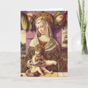Madonna and Child Holiday Card