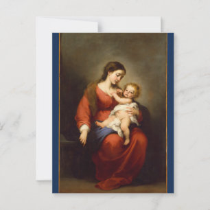 Madonna and Child in Glory ... Postcard