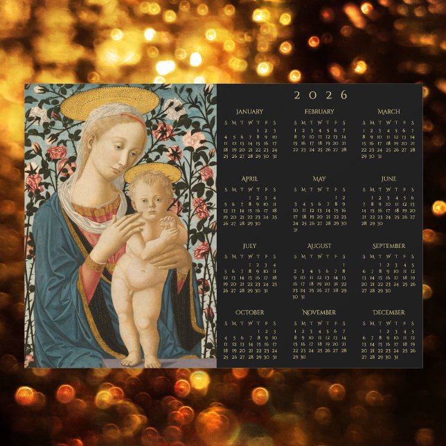 Madonna and Child Jesus Virgin Mary 2026 Calendar (Madonna and Child Jesus Virgin Mary 2026 Calendar)