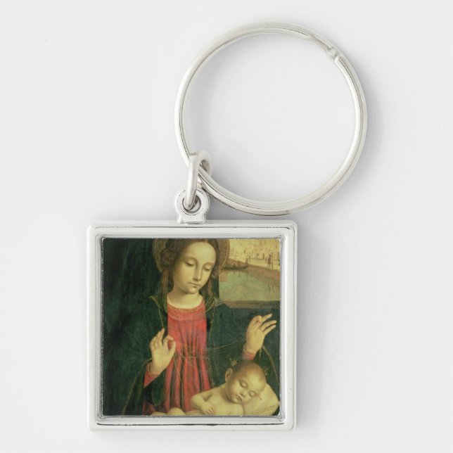 Madonna and Child Key Ring (Front)