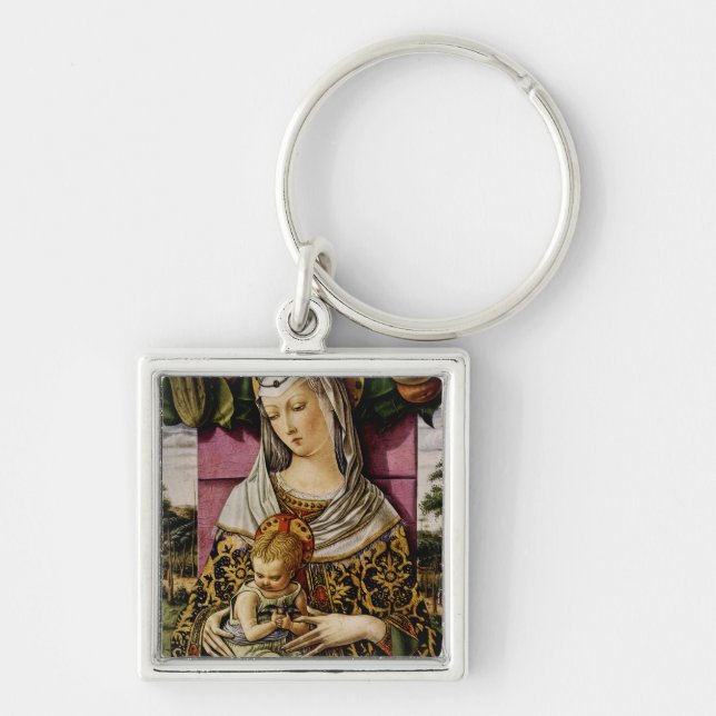 Madonna and Child Key Ring (Front)